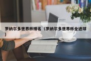 罗纳尔多世界杯排名（罗纳尔多世界杯全进球）