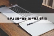 世界之世界杯直播（世界杯直播赛程）