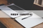 苏醒篮球（苏醒篮球节目）